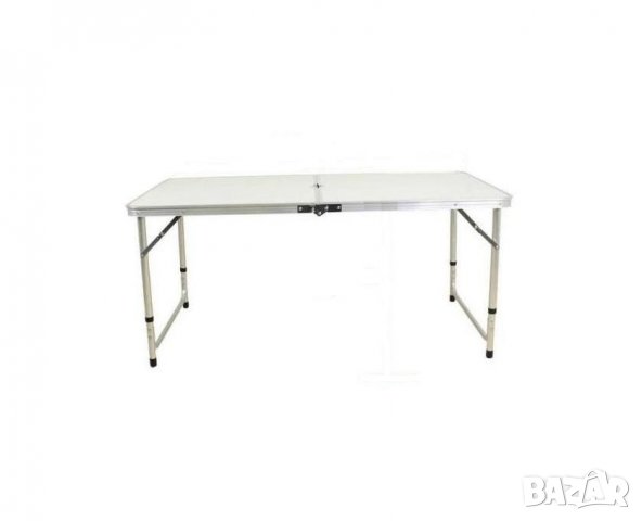 Сгъваема преносима алуминиева къмпинг маса + 4 стола или без столове, снимка 7 - Къмпинг мебели - 36760085