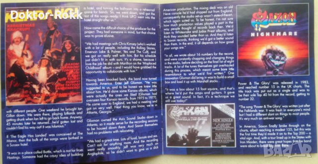 Saxon – Power & The Glory (2009, CD), снимка 4 - CD дискове - 43187014