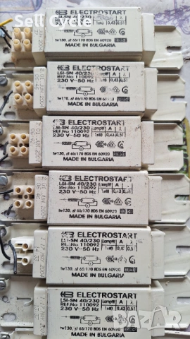 ✅ДРОСЕЛИ ЗА ЛУМИНИСЦЕТНИ ЛАМПИ - ELECTROSTART,OSRAM❗, снимка 2 - Други - 53204177