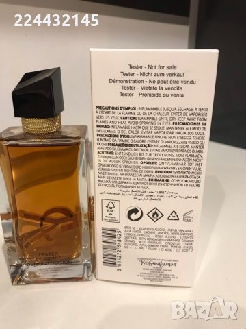 Yves Saint Laurent Libre Intense 90 ml EDP Tester , снимка 3 - Дамски парфюми - 35418893