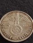Сребърна монета 5 райхсмарки 1937г. Нацистка Германия Трети Райх с СХВАСТИКА за КОЛЕКЦИЯ 42071, снимка 5