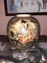 Сатцума Satsuma стара ваза буркан порцелан маркирана, снимка 1 - Антикварни и старинни предмети - 43170899