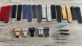 Продавам нови HUBLOT каишки от висококачествен каучук' и закопчаване (пеперуда)  Каишка силиконова , снимка 2