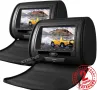 Подглавници за кола DVD 2 БРОЯ 7 инча с дигитален HD LED Монитор с цип, снимка 1