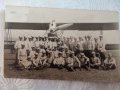 Стара военна снимка със самолет период 1930 година, снимка 3
