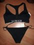 CALVIN KLEIN – Бански комплект черен тип бюстие, снимка 2