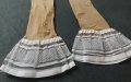 Поръчани -One Size нови телесни чорапи с ликра и бяла ластична лента, снимка 7