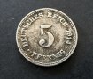 Монети. Германия.Много стари райх монети. 2 и 5 пфенига. 1890, 1899,1904, 1914,1922 година, снимка 5