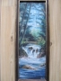 90-те картина масло, фазер , подпис ,45х17см., снимка 4