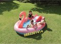 Басейн с пързалка Фламинго Воден кът за игра, снимка 4