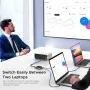 Нов UGREEN Превключвател USB-C 4K | 2 лаптопа 1 монитор | HDMI адаптер, снимка 6