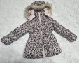 Детско зимно яке в леопардов цвят , снимка 8