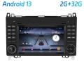 7-инчов Android стерео автомобилно радио Безжично Carplay/Android Auto GPS WIFI BT за Benz W169/B200, снимка 1