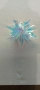 3D Коледна украса – снежинка, звезда, топка с отблясъци,променящи се цветове , снимка 4