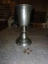 Испански калаен бокал чаша потир Pedraza Segovia, снимка 8