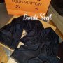 Черен шал Louis Vuitton нов с кутия, снимка 1