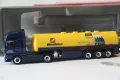 SCHUCO H0 1/87 MAN TGA ВЛЕКАЧ ЦИСТЕРНА КАМИОН МОДЕЛ КОЛИЧКА, снимка 4