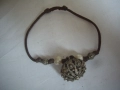 Интересна кожена филиграмна гриивна., снимка 2