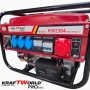 Четиритактов Бензинов генератор 4.5 kW с дистанционно запалване KraftWorld PRO Агрегат за ток с елек, снимка 5