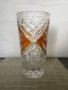 кристална ваза - 30те г. на 20-ти век. Много рядка, снимка 2