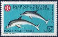 Суверенен малтийски орден 1980 - делфини MNH, снимка 1 - Филателия - 43502657