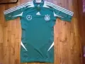 Германия маркова футболна тениска Адидас стреч Мерцедес 2012-2013г гости размер Л, снимка 2
