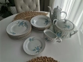 Красив комплект с позлата - стар български порцелан, снимка 4