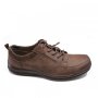 Мъжки кафяви обувки с връзки, снимка 1 - Ежедневни обувки - 43865262