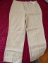 Кожен бежов дамски панталон, снимка 1