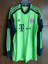 Bayern Munich Adidas оригинална вратарска тениска фланелка блуза Байерн Мюнхен размер М, снимка 1 - Тениски - 43428878