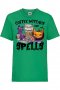 Детска тениска Coffee Witches And Spells,Halloween,Хелоуин,Празник,Забавление,Изненада,Обичаи,, снимка 5