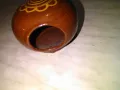 Керамична топка гърне за свещ или друго рядка от соца Н-80мм фи 105мм, снимка 4