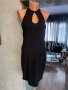 Дамска черна рокля, снимка 1 - Рокли - 43808105