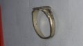 Стар пръстен уникат над стогодишен сачан - 59871, снимка 3