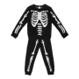 Halloween / Хелоуин пижама от памук с череп и скелет, черно и бяло_1242302, снимка 2