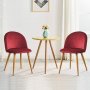 Стол бордо / комплект от два трапезни стола / столове с мека седалка и облегалка МОДЕЛ 77, снимка 4