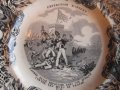 Армейска порцеланова чиния Порцелан 19 век номер 10, снимка 5