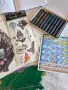 Училищни тетрадки, пастели, временни татуировки , снимка 5