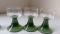 Ретро кристални чаши за вино, снимка 10