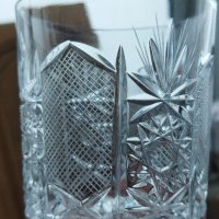 Кристални чаши за уиски, снимка 3 - Антикварни и старинни предмети - 34978890