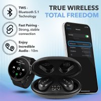 BLXBUDS G2 Wireless Earbuds -TWS  стерео слушалки  за iPhone и Android , снимка 11 - Слушалки и портативни колонки - 43092661