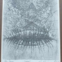 Симеон Шивачев "олтар" литография, снимка 1 - Картини - 44853524