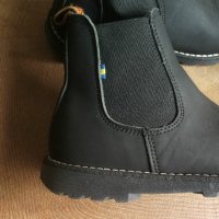 KAVAT Nymölla XC Black Kids Leather Shoes Размер EUR 30 детски боти с вълна естествена кожа 194-13-S, снимка 5 - Детски боти и ботуши - 43089989