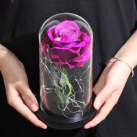 Роза в стъкленица, снимка 11 - Подаръци за жени - 27275009