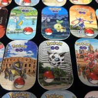 Pokémon metal tag - голяма колекция , снимка 2 - Колекции - 44130107