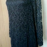 Нова дантелена черна рокля на " ONLY"👗🍀XS,S, S/M👗🍀арт.2017, снимка 1 - Рокли - 33555284