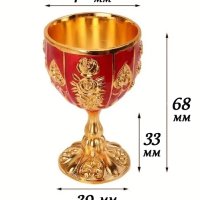 Изящни декоративни метални чашки или лампа на Аладин, снимка 7 - Декорация за дома - 43518055