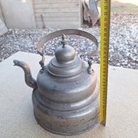 Голям Меден-Бакърен чайник , снимка 5 - Антикварни и старинни предмети - 43634837