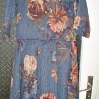 Дамска рокля, на цветя, снимка 2 - Рокли - 38086347