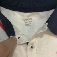 Okaidi-Obaibi тениска момче 12м/74см, снимка 2 - Бебешки блузки - 35005993